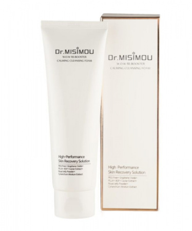 Успокаивающая пенка для умывания с миристиновой кислотой Dr.Misimou W.O.W Re: BOOSTER CALM CLEANSING FOAM 100 мл | Москосметикс