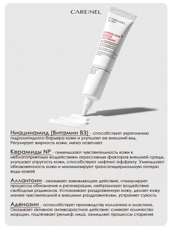 Регенерирующий пептидный крем для зоны вокруг глаз Peptied max Rescue eye cream