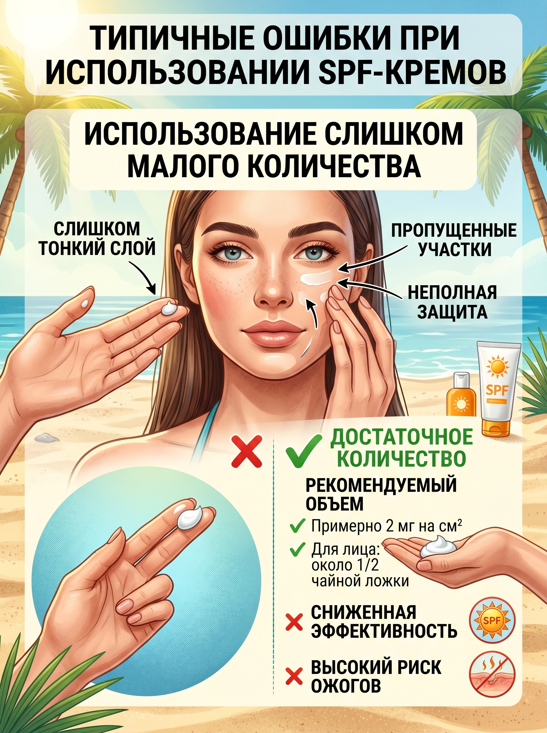 Основные ошибки