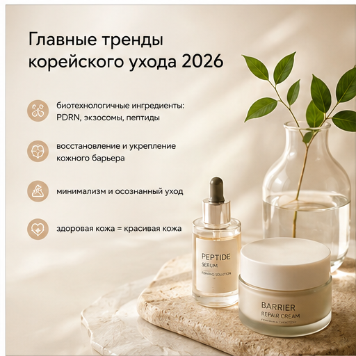 Главные тренды корейского ухода 2026