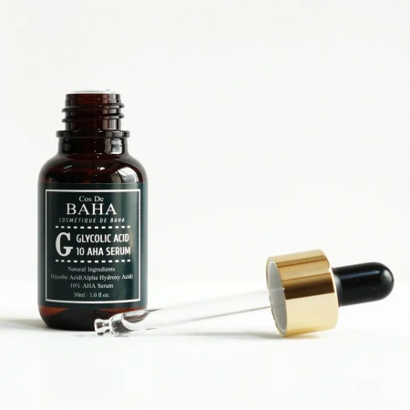 Сыворотка c гликолевой кислотой и аргелином для проблемной кожи Cos De Baha Glycolic Acid 10 AHA Serum G 30 мл | Москосметикс